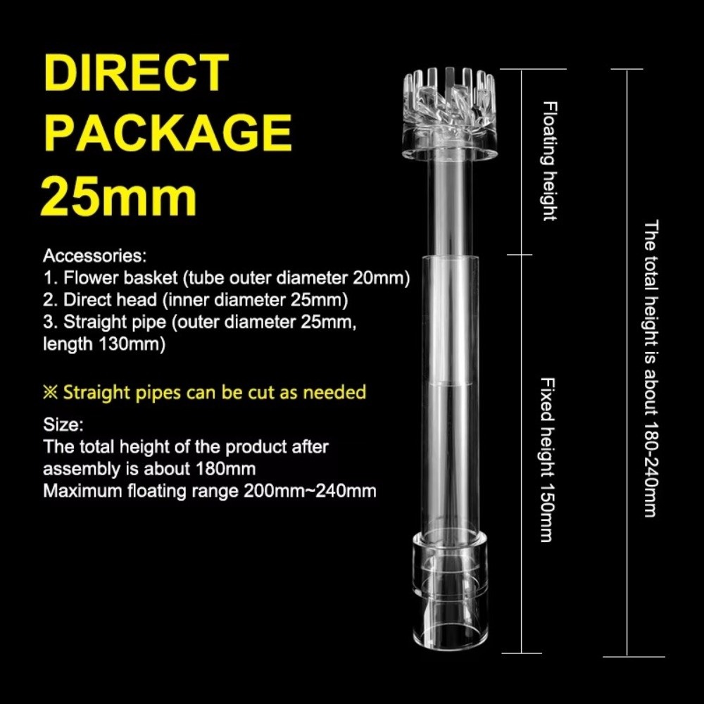 Aquarium Planted Tank Filter - インフロー・アウトフロー水槽水草タンクフィルター水草表面魚タンク脱脂剤フィルム除去剤タンクフィルター洗浄