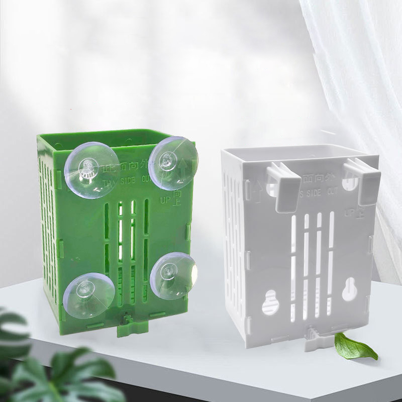 ハンギングサクションカップフック水族館植物ホルダー、プラスチ - Plant Aquarium Pot のレビューと価格