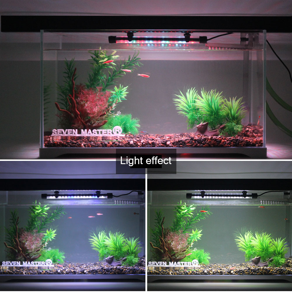 水族館ライト LED 植物成長ランプ防水水槽ライト 18-5 - Aquarium Plant Substrate のレビューと価格