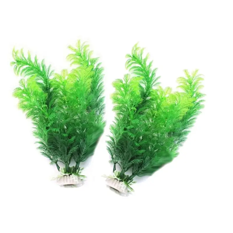 人工水族館の装飾植物水中水草水生プラスチック植物水槽水族館の - Aquarium Plant Substrate のレビューと価格