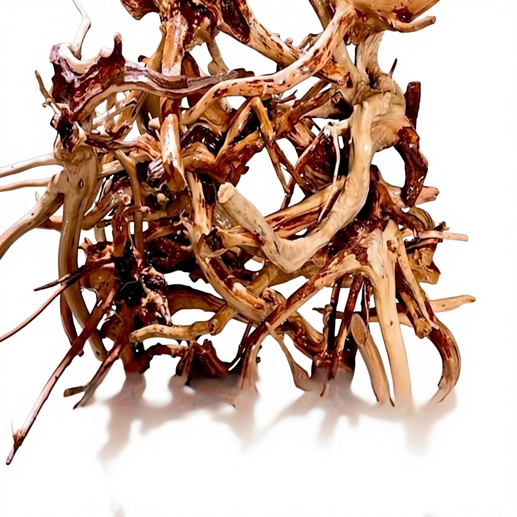 水槽の装飾用天然流木の枝、水生植物の根張りにも使える - Aquarium Driftwood のレビューと価格