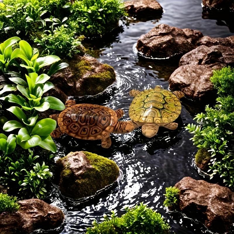 水槽の装飾、ミニチュア風景、盆栽、屋外庭園、池の装飾用のミニ - Aquarium Moss のレビューと価格