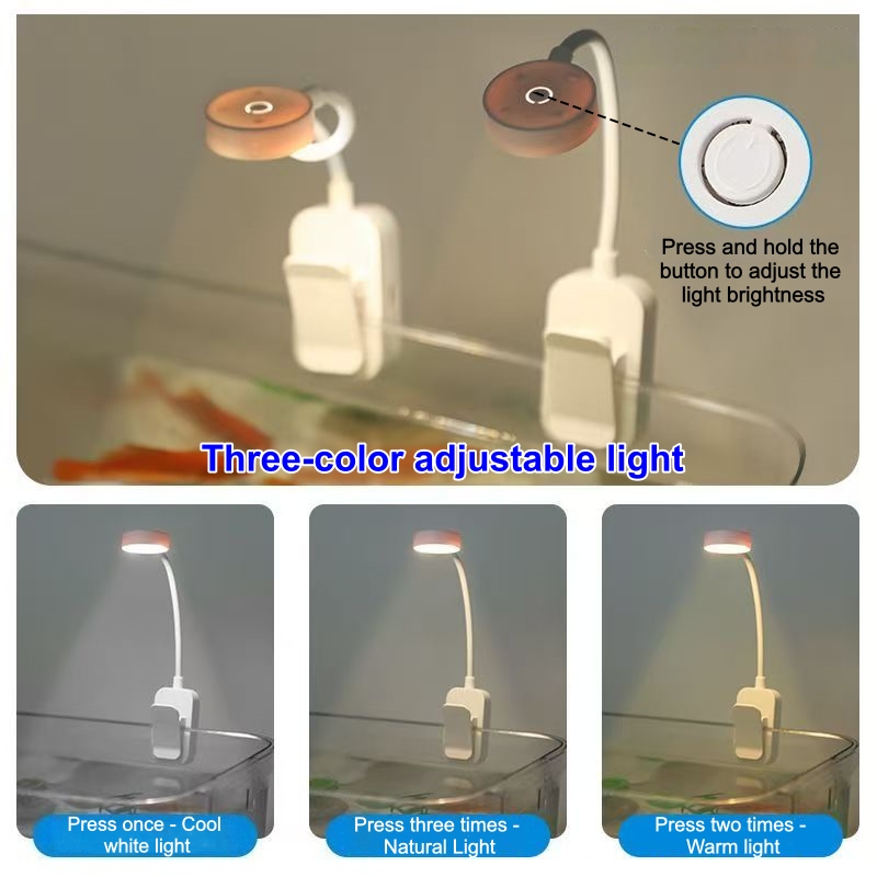 LED水槽ライト クリップ式 魚タンクライト 360 °   - Aquarium Plant Light のレビューと価格