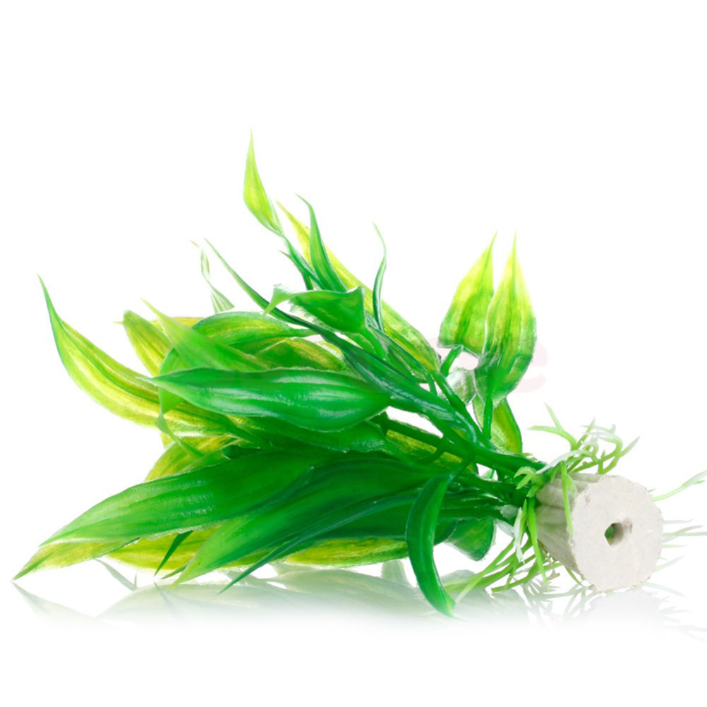 15センチメートル/10センチメートル水中人工水生植物装飾品 - Live Plant Aquarium のレビューと価格