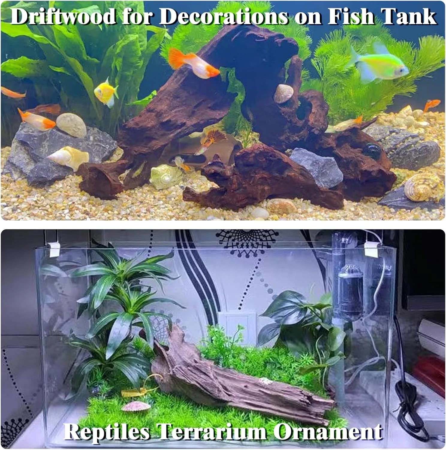 15-20CM 1個入り 天然流木 コーラルリーフ装飾 木製 - Aquarium Plant Substrate のレビューと価格