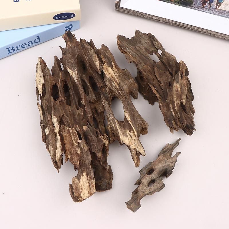 △   エビの木製水槽装飾品、天然の穴が付いた水槽用の流木水 - Aquarium Driftwood のレビューと価格