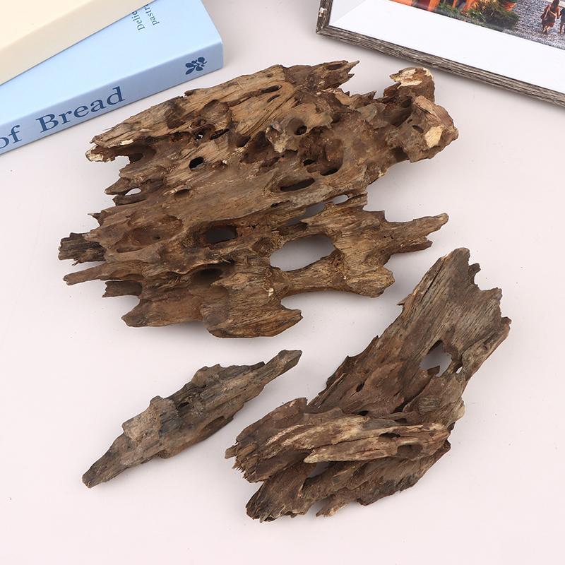 △   エビの木製水槽装飾品、天然の穴が付いた水槽用の流木水 - Aquarium Driftwood のレビューと価格